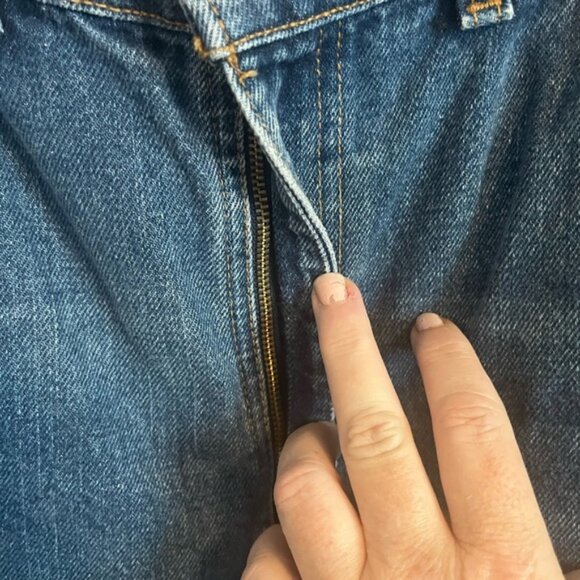 Levis orange tab vintage jeans eclectic grandpa look has some distressing - Picture 4 of 10